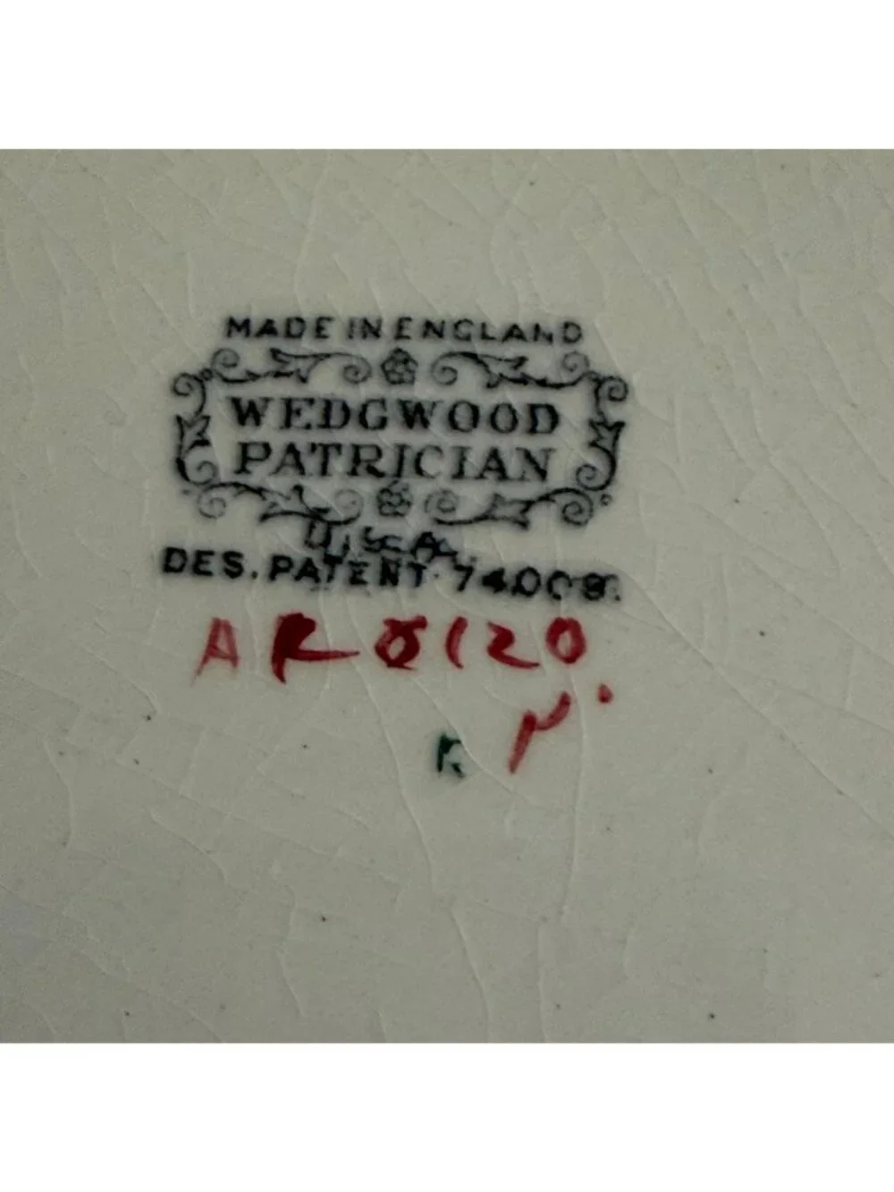 Vintage Wedgwood Patrician Bognor 13